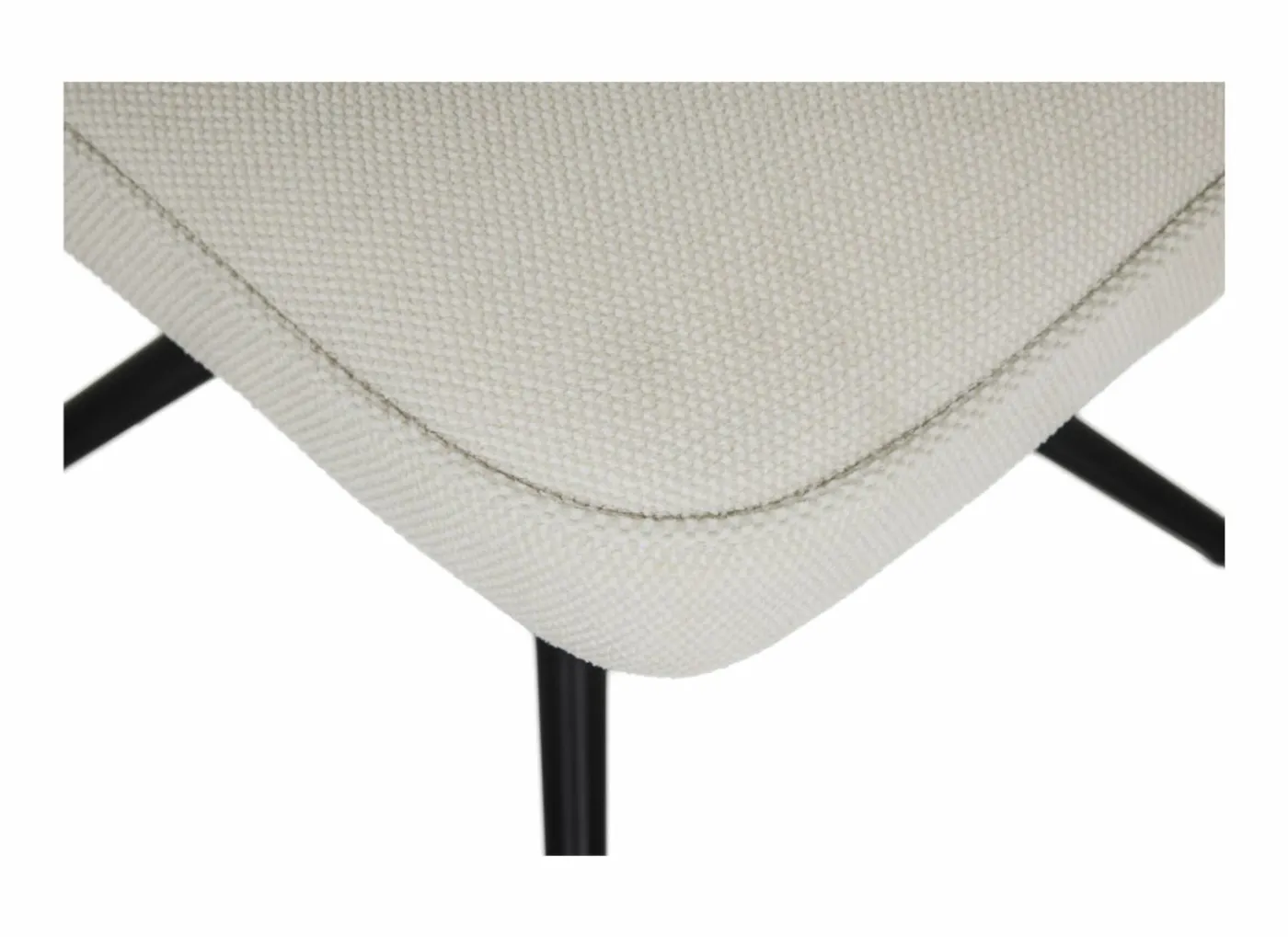 Draaistoel Pareto 48x63x83,5cm - stof - beige