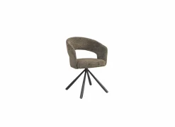 Draaistoel Robin 60x56x79,50cm - stof - groen