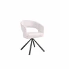 Draaistoel Robin 60x56x79,5cm - stof - beige