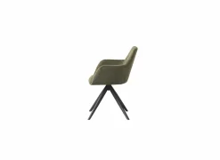 Draaistoel Sirius 57x60x83cm - stof - groen