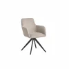 Draaistoel Sirius 57x60x83cm - stof - beige