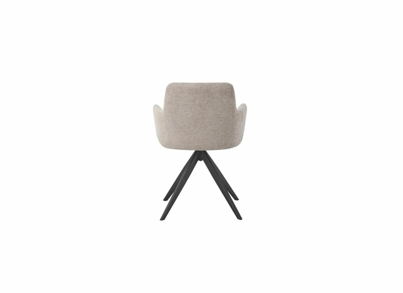 Draaistoel Sirius 57x60x83cm - stof - beige