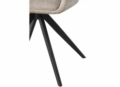 Draaistoel Sirius 57x60x83cm - stof - beige