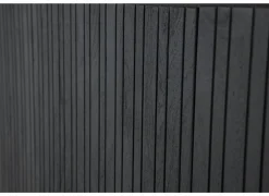 Dressoir Aquilano 225cm - acacia massief - zwart