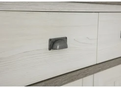 Dressoir 259cm - decor - lariks & bruine eik