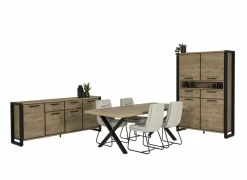 Dressoir Cronos 218cm - decor eik - naturel