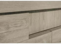 Dressoir Etna 223cm - decor - millenium eik & lichtgrijs
