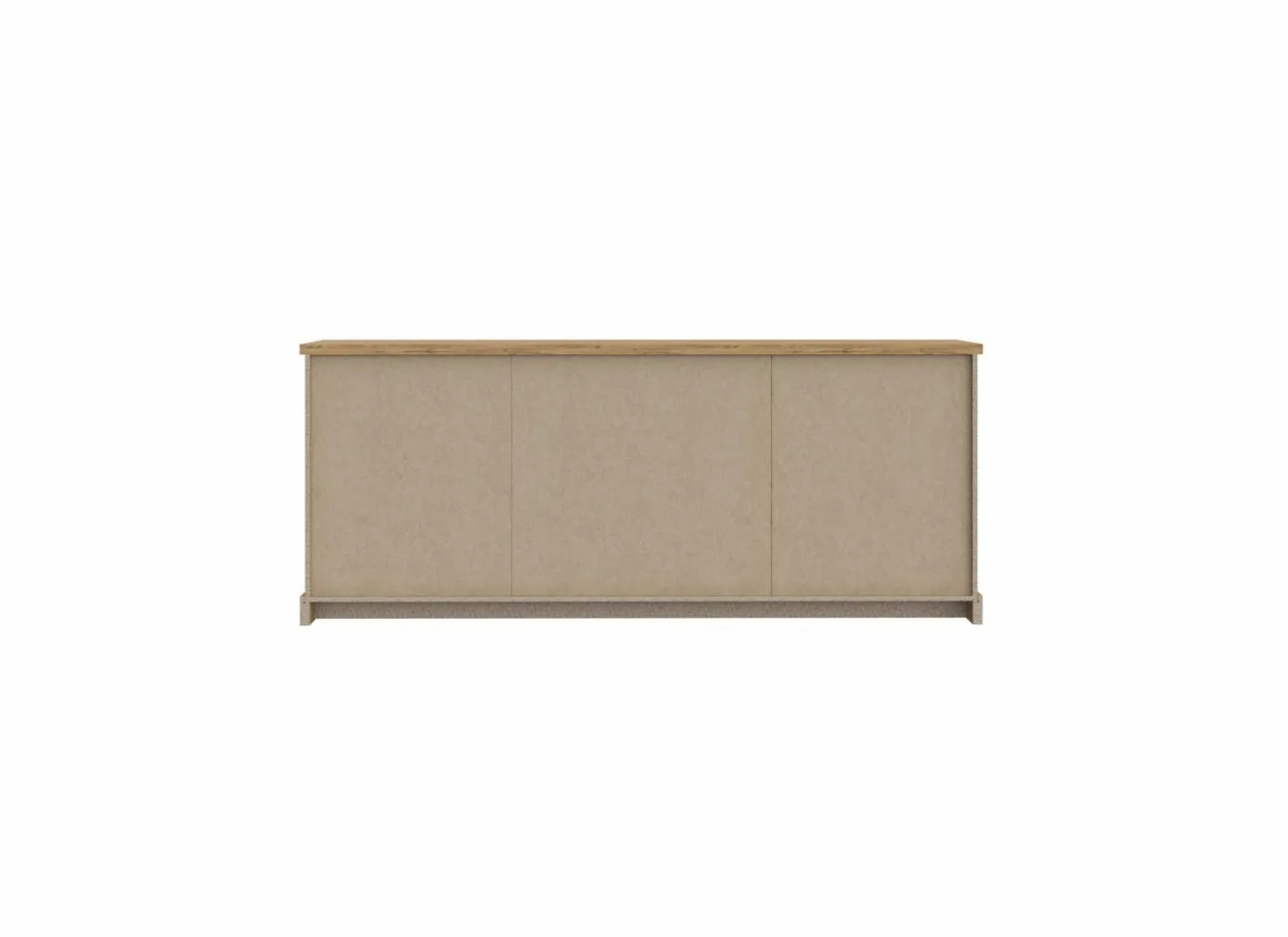 Dressoir Kaszimiro 213cm - decor - waterford eik & zwart