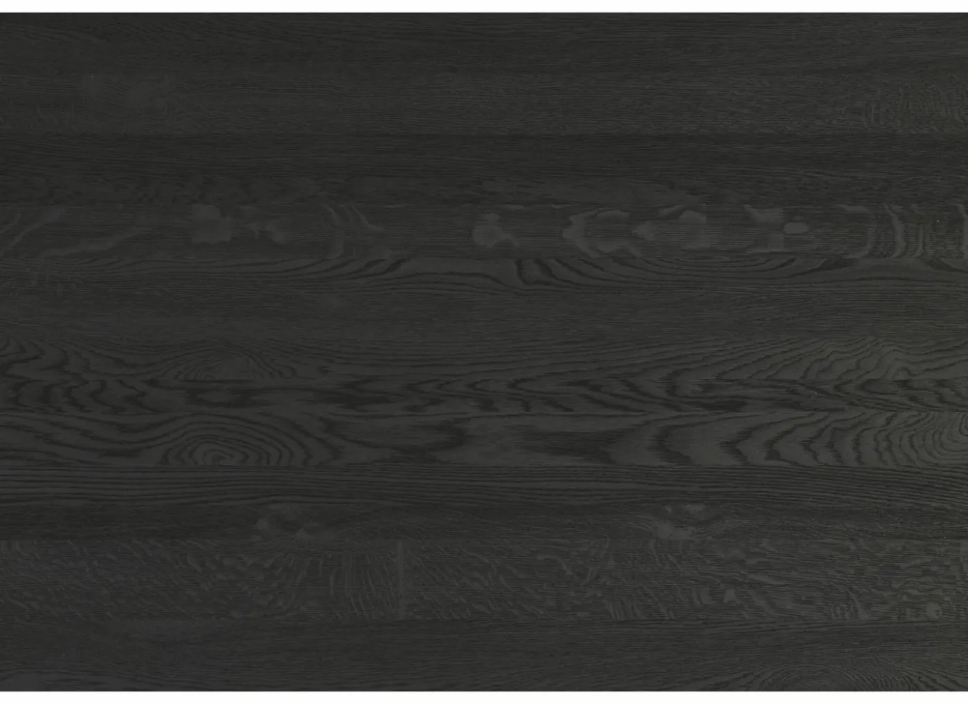 Dressoir Mauri 240cm - eik massief & decor - zwart