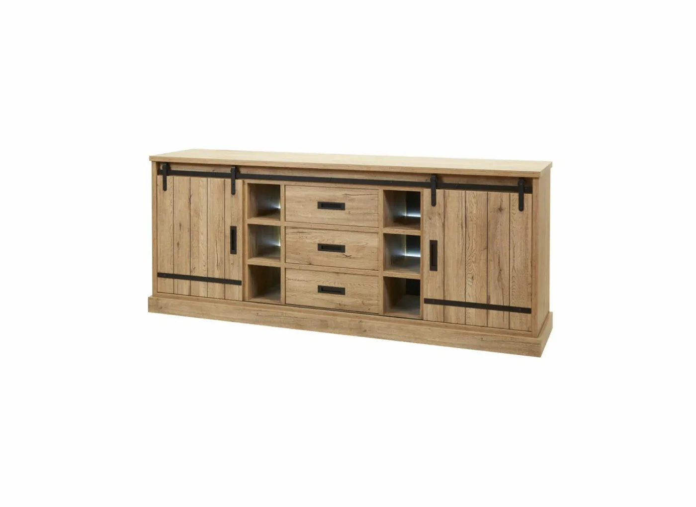 Dressoir Piero 225cm - decor - scarlet eik