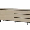 Dressoir Tyler 194cm - melamine- urban oak