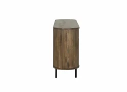 Dressoir Zeppelin 180cm - mango massief - walnoot