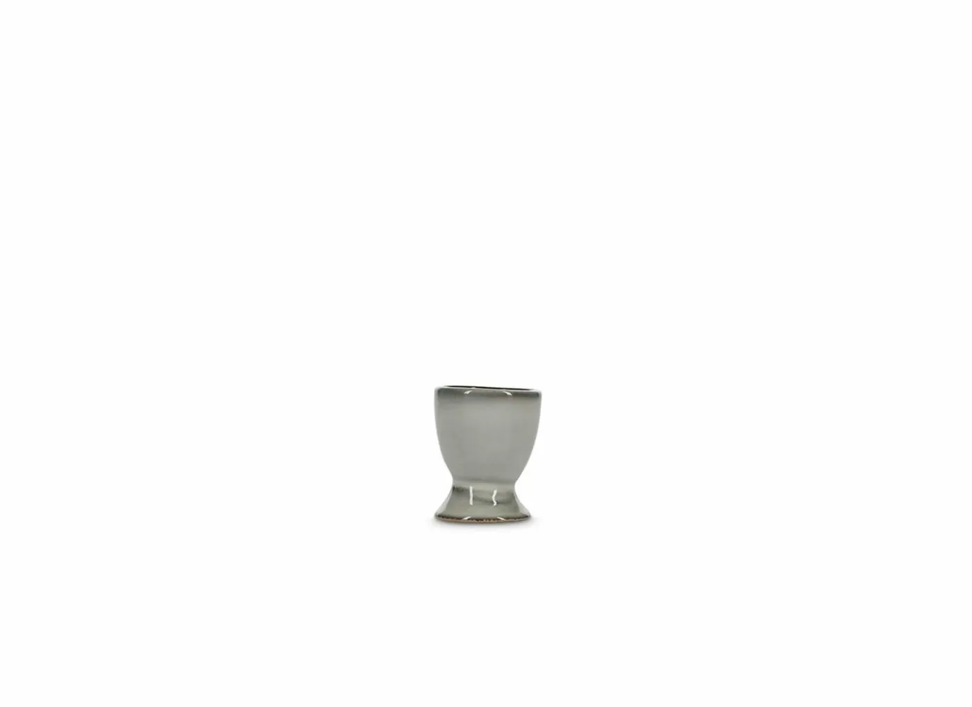 Eierdopje Artisan 5x6cm - stoneware - groen