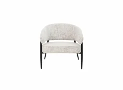 Fauteuil Gozo 72,5x73x75cm - ribfluweel - taupe