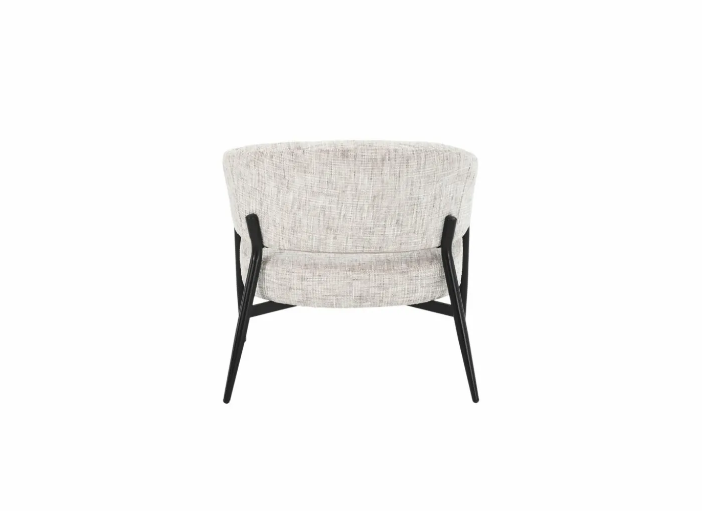 Fauteuil Gozo 72,5x73x75cm - ribfluweel - taupe
