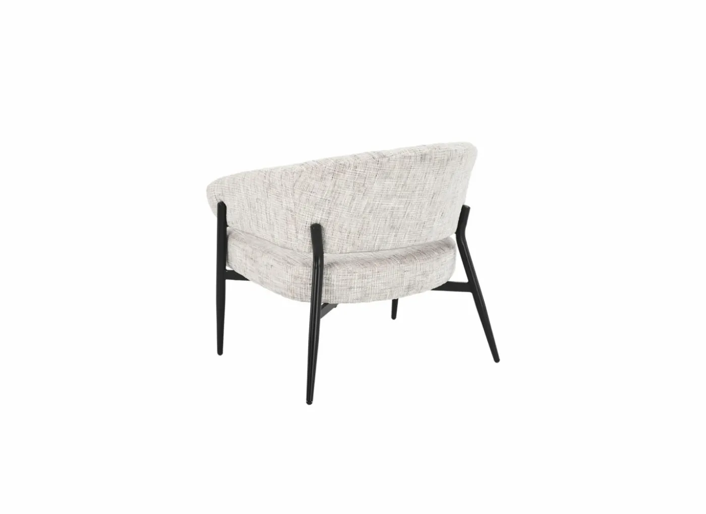 Fauteuil Gozo 72,5x73x75cm - ribfluweel - taupe