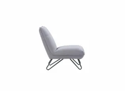 Fauteuil Guts 67,5x93x82cm - stof - lichtgrijs