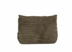 Fauteuil Ragazzi 83x100x74cm - stof - donker kaki groen