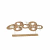 Figuur 5 in ring H31cm - mango massief - naturel
