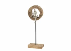 Figuur Denker op een ring H48cm