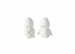 Figuur kip Milla H10,5cm - porselein - wit