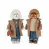 Figuur Poedel H34cm - polystone - multicolor