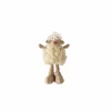 Figuur Schaap Hylda H15cm - polyester - bruin