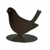 Figuur Vogel H13cm - metaal - zwart
