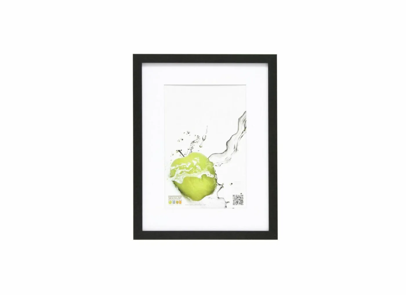 Fotokader Basic 40x30cm - hout & glas - zwart