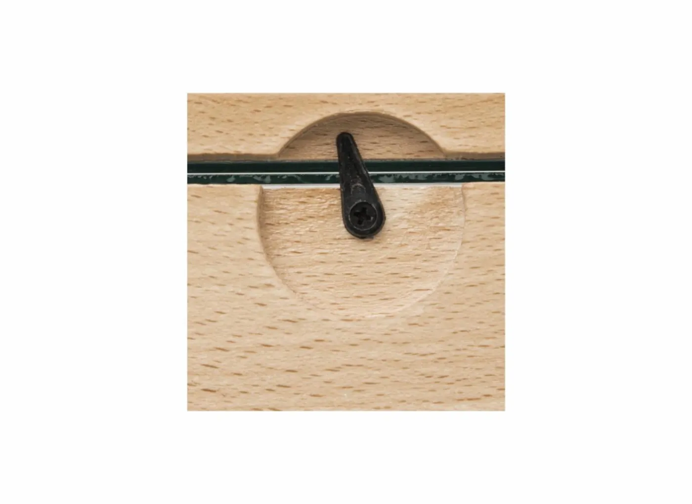Fotokader Eris 15x10cm - hout & glas - naturel