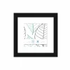 Fotokader Halmstad 15x15cm - hout massief - zwart