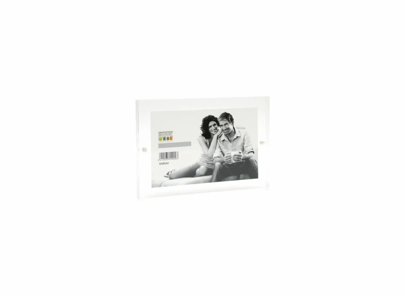Fotokader S58SA2 24x18cm - kunststof - transparant