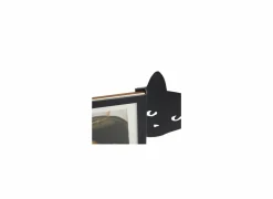 Fotokader Verborgen kat 15x10cm - metaal - zwart