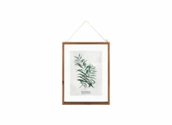 Fotokader 40x30cm - glas - bruin & groen