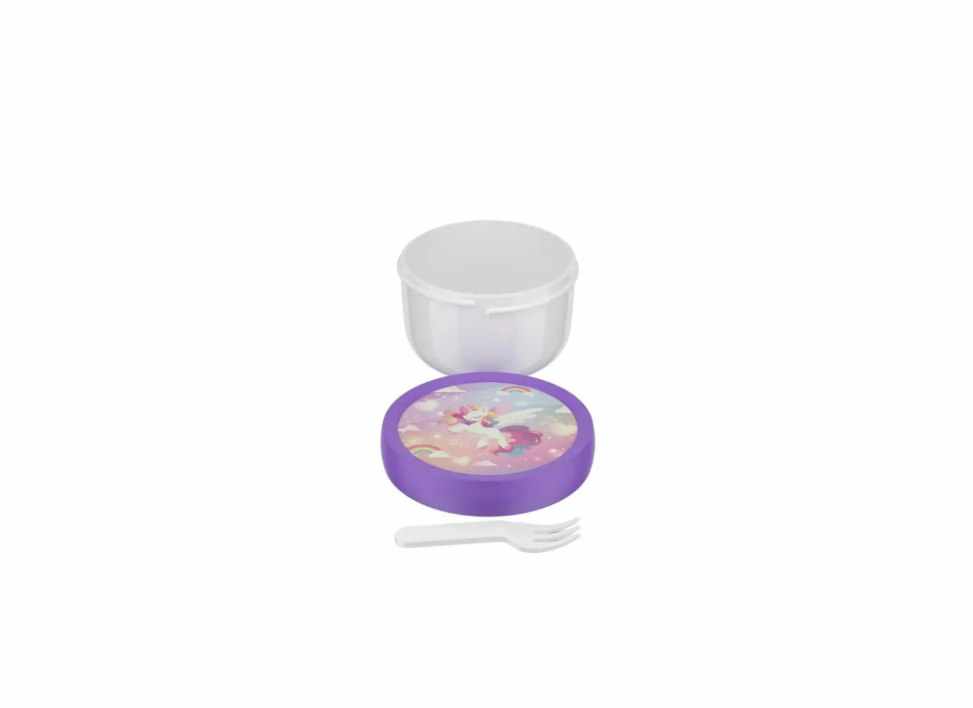 Fruitdoos Campus 300ml - kunststof - unicorn glow