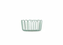 Fruitmand Flores Ø19x10cm - ijzer - groen