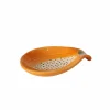 Fruitschaal Papaya 15,5x10cm - keramiek - oranje