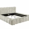 Gestoffeerd bed Bexley 160x200cm - stof - taupe