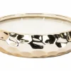 Geurkaars Soft Vanilla Ø20cm - keramiek - goud - 20u