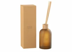 Geurstokjes Santal Satine Ø7,5x27,5cm - glas - oranje