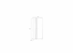 Halkast Killarney 88cm - decor - mauvella eik & zand