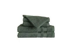 Handdoek Katharina 50x100cm - katoen - moss