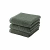 Handdoek London 55x100cm groen