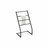 Handdoekenrek Waterloo 45,5x36x82cm - metaal - zwart