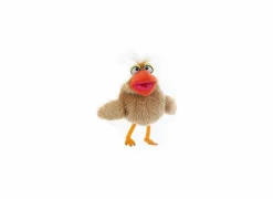 Handpop Petronella Piepspatz H25cm - polyester - multicolor