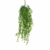 Hangende kunstplant Fiscus 18x24x10cm - kunststof - groen