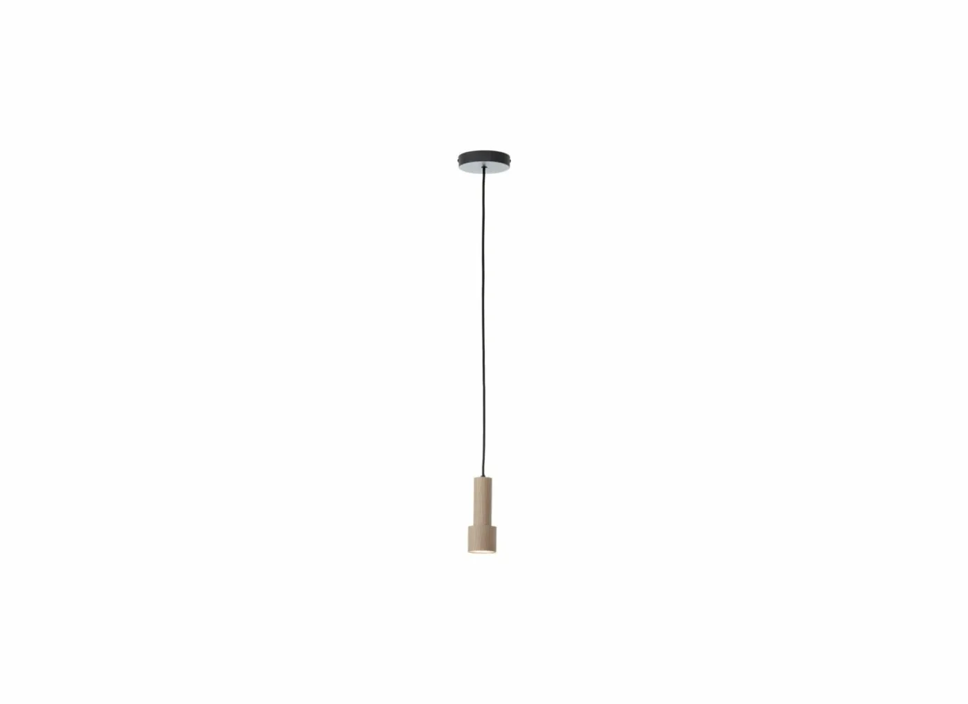 Hanglamp Cadiz GU10 1x10W Ø12,5cm - aluminium - zwart/brons