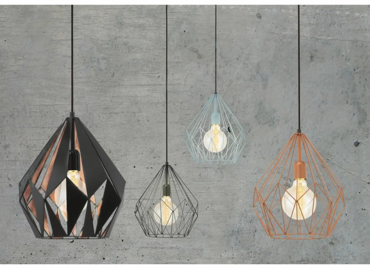 Hanglamp Carlton Ø31cm 60W E27