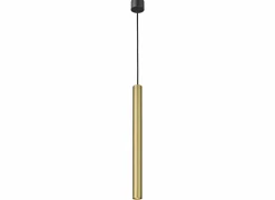Hanglamp 60cm GU4 - aluminium - goud