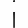 Hanglamp 60cm GU4 - aluminium - zwart